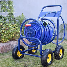 Water pipe storage rack Garden Hose Reel Cart with Wheels for Outdoor, Yard Water Planting Truck , 490 Feet of 1/2 Inch Large Capacity Hose Reel Cart, Heavy Duty Patio Lawn Garden Watering Equipment C