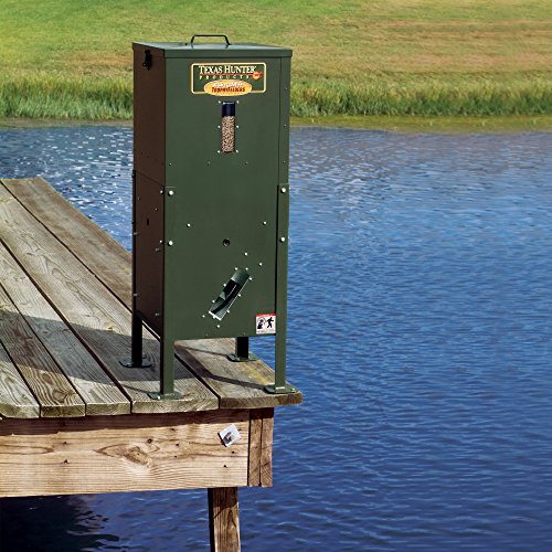 Texas Hunter Products Directional Fish Feeder 70 lb Capacity Model DF125DL