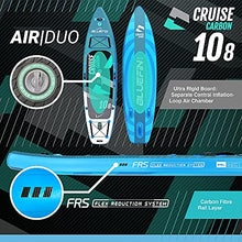 Bluefin SUP Inflatable Stand Up Paddle Board 6” Thick Kayak Conversion Kit All Accessories Carbon Blue