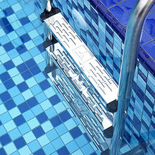 Swimming Pool handrails, Stainless Steel Swimming Pool Entrance with 3 Steps, Grained Anti-Skid Pedals, Strong Load-Bearing, for Commercial and Private use 150cm