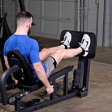 Body-Solid (EXM2500LPS) Multi-Station Home Gym Machine, Arm & Leg Strength Training Functional Exercise Workout Station White