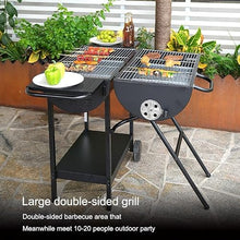 DONGXIAO Large charcoal bbq,outdoor barbecues & smokers,Double Sided Outdoor Camping Barbecues,Garden Barbecues,Large Outdoor Barbecues,Portable Barbecues
