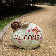 LFFH Sunflower Weathervane, Iron Garden Spinner Outdoor Decor Wind Catchers Bring A Snail Sculpture for Decorative Lawn