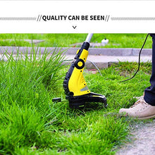 Rotary Mowers 450W Lawn Mower,Small and Portable Telescopic and Rotatable Lawn Mower,1-22Cm Adjustable Mowing Heights for