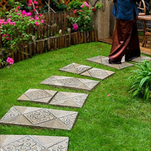Retro Non-Slips Decorative Path Stones for Patio Lawn Courtyard