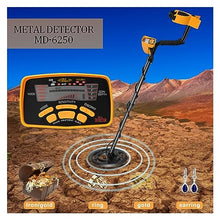JIQHOHX Underground Metal Detector, Metal Detector Underground Gold Detector Metal Length Adjustable Treasure Hunter Seeker High Accuracy Lightweight (3 A)
