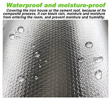 MUYUNXI Double Bubble Foil 4-5mm Reflective Foil Insulation, Vapor Barrier Insulation Waterproof Engineered Foil for Attic Attic Wall Floor Greenhouse(Size:1x30m(3.2x98.4ft))