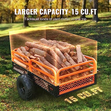 VEVOR ATV UTV Trailer Tow Behind Dump Cart