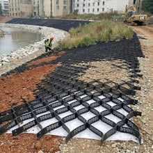 2" HDPE Gravel Stabilizer Grid, Heavy Duty Permeable Ground Reinforcement System Geo Grid for Driveway Walkway Patio Parking Slope Landscape Erosion Control(6x10m(20x33ft))