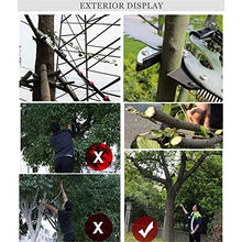 Tree Trimmer Pole Manual Pruner Cutter Set Extendable HeightAdustable System, Tree Loppers Pruners/Saw Extendable Bypass Garden Tools Lopper,24ft/7.2m