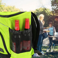 Waterproof Shoulders Cooler Bags Food Insulation Bag Car Meal Fresh-keeping Handbag Camping Picnic Fruit Drink Backpack (Color : Yellow Size : As shown)