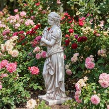 GENUINQ 46'' H Neoclassical Music Muse Goddess Statue Garden Decor