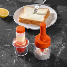 UOHLCX Portable Silicone Oil Bottle with Brush Grill Brushes Pastry Kitchen Baking BBQ Tool