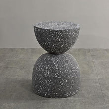 Chicken Couch End Table Living Room Villa Creative Movable Coffee Table Nordic Round Terrazzo Side Table Balcony Leisure Table Corner Tables for Living Room(A)