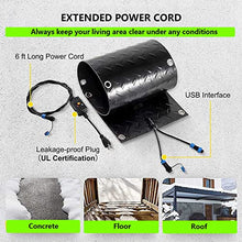 Snow Melting Mat for Stairs, Non-Slip Home Residential Heated Walkway Mat, PVC Heated Mat W/5ft Power Cord, Melts 2 in o of Snow Per Hour, Ideal Winter Outdoor Snow Mat,30 * 48in(76.2 * 121.9cm)