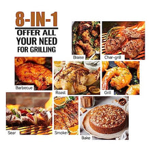 Z GRILLS Pellet Grill Smoker with PID 2.0 Controller, LCD Screen, 2 Meat Probes, 697 sq in Cooking Area, Huge Storage Cabinet, Rain Cover Bronze