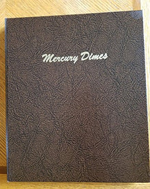 Dansco Coin Album #7123 for Mercury Dimes 1916-1945 Light-Up-17