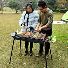 Barbecue Beach Camping Outdoor Barbecue Detachable Barbecue Stainless Steel Grill Portable Charcoal Grill Travel Picnic BBQ Grills (Size : 103 56 82cm)