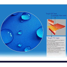 DFT Large Stand PVC Mobile Swimming Pool, 549×122CM/216×48 Inch, Suitable for Family Entertainment, Suitable for All Ages, Environmentally Friendly PVC, Suitable for Four Seasons(Size:549×122CM)