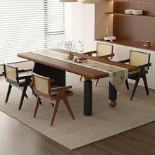 Coffee Table Solid Wood Dining Table Walnut Color Home Square Living Room Hotel Original