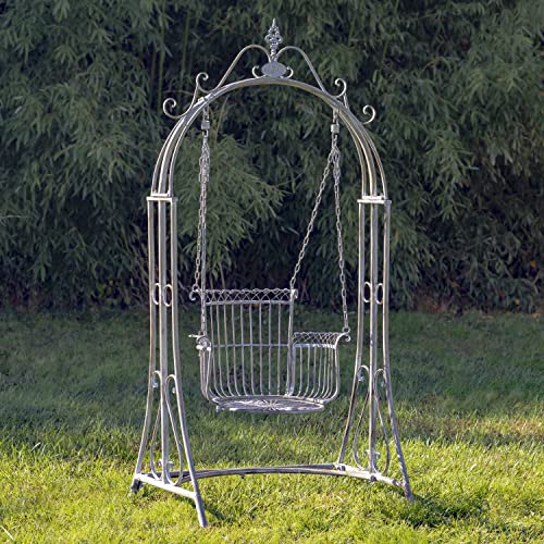 Outdoor/Indoor Swing Chair (Bronze Blue)