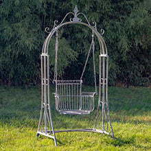 Outdoor/Indoor Swing Chair (Bronze Blue)