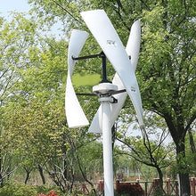 CHRISK 5000W Free Energy Wind Turbine Generator Set, Portable Vertical Wind Power Turbine Generator 12V 24V 48V with Controller,48v