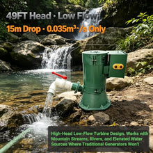 EQCOTWEA 5KW Hydroelectric Generator Set Water Power Generator 220V/60HZ