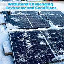 SUNGOLDPOWER UL 61730 2PCS 450W Solar Panels Monocrystalline,Grade A Solar Cell,Waterproof IP68,High Efficiency Solar Panel On/Off Grid for Charging Station,Household,Cabin,Farm(Total 900W)