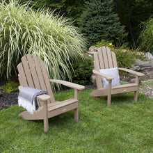 highwood Classic Westport Adirondack Chairs, 2-Piece Set, Woodland Brown