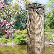 ARCVOX Asian Zen Pagoda Pedestal Stand Pillar, Polyurethane Antique Stone Columns, Pedestal Stand Holder Indoor Outdoor, Landscape Prop Scene Layout (Size : Size XL)