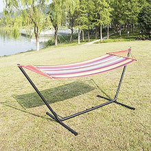 YRHH Garden Hammock with Stand, Double Hammock with 550lbs Max Load, Portable Camping Hammock, Height Adjustable Hammocks, Outdoor Camping Patio