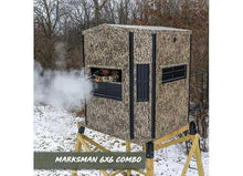GhostBlind Marksman 6x6 Octagon Hunting Blind Fully Assembled Vengeance Camo