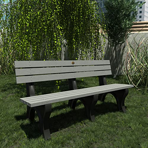 Sequoia Professional Aurora Park Bench 6 ft Coastal Teak