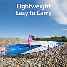 Sea Eagle NeedleNose 14’ Inflatable Lightweight High Pressure Drop Stitch Stand Up Paddle Board SUP Blue/White/Gray
