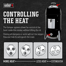 Weber® Smokey Mountain Cooker Smoker, 18" Charcoal Smoker