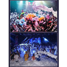 JOSBY Jet Foam Snow Cannon Foam Machine 3000W, Super Stacking Foam, Wide Coverage, Snow Sea Effect, Aviation Aluminum Box Packaging, for Swimming Pool Party Spray Blower Jet Foam Cannon Party Foam
