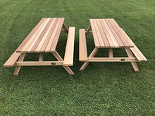 Dan's Outdoor Furniture Mfg. Co. LLC Western Red Cedar 72" Rectangular Top Picnic Table 6'