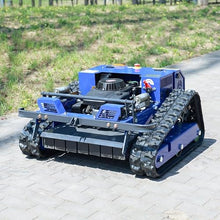 Remote Control Lawn Mower – Hybrid Gas-Electric, 9HP, Zero Turn, 2-15cm Electric Height, 45° Slope, Self-Developed Control Box – for Estate, Orchard, Brush – Precision All-Terrain Mower