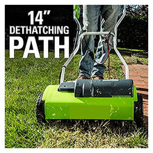 AMYYTL Electric Lawn Mower, 10 Amp 14” Corded Electric Dethatcher
