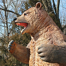 Design Toscano Growling Grizzly Bear Statue Full Color