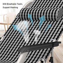 Lightweight Lightweight Sun Lounger Foldable Garden Chairs Set of 2 Zero Gravity Chair Reclining Chair Folding Zero Gravity Garden Sun Lounger Office Home Balcony Nap Leisure Siesta Deck Chair Grey F