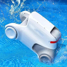 KANGJIEM Cordless Automatic Pool Cleaner, Automatic Vacuum Cleanerfor Above Ground Pool & Inground Swimming Pool, Strong Suction, Dual Motors, for In Ground Flat Pools Up to 150 Sq (Lasts 240 Mins)