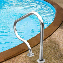 Pool Safety Hand Rails - 1 Piece Pool Hand Rail Hand Grave Rail Swimming Pool Hand Rails Easy to Install Stainless Steel Swimming Pool Rail for Swimming Polishing Pontoons Docks and More