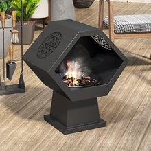 Fire Pit Modern Indoor Charcoal Brazier Household Fire Pits Heating Stove Outdoor Courtyard BBQ Grill Garden Smokeless