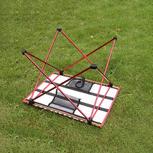 AFPSDLFJDLS Portable Foldable Table Camping Outdoor Furniture Computer Bed Tables Light Folding Desk Picnic Aluminium Alloy