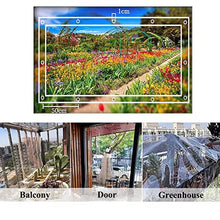 Clear Tarps Heavy Duty Waterproof PVC Transparent Tarpaulin Clear Vinyl, with Metal Grommets,for Greenhouse Plant Cover,0.3mm Clear Awning, for Covering Garden Plant Camping Supplies(Custom Size)