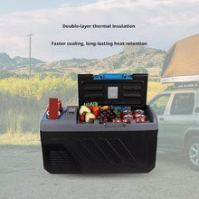 AWMGPDDBTO Mini Fridge 15L Portable Car Fridge