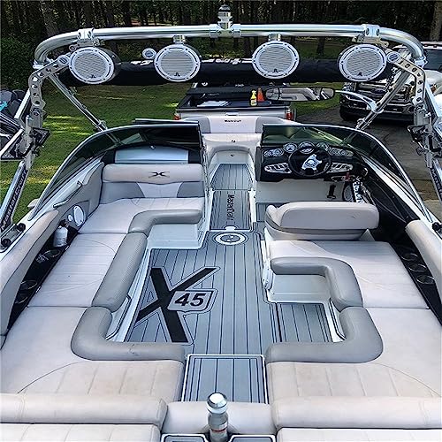 Zomanon Boat EVA Faux Teak Decking Floor Mat for 2005-2013 Mastercraft X45 - Multiple Color Options Available