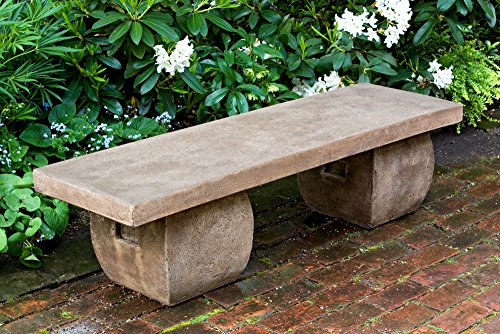 Campania International BE-100-NA Ryokan Bench, Natural Finish